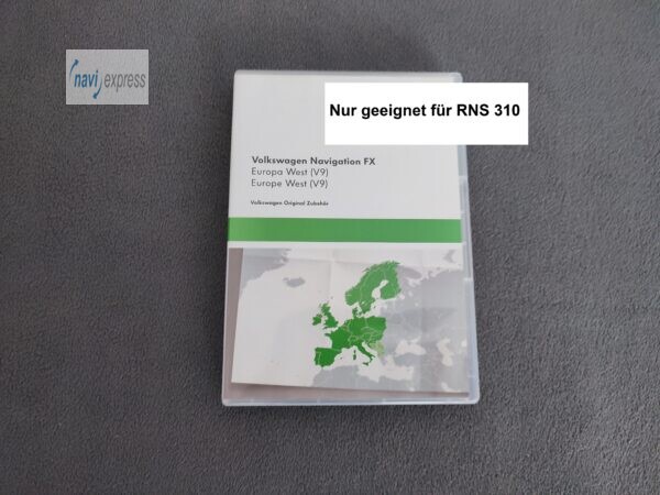 Volkswagen Navigation FX SD Karte Westeuropa (V9) von 2017 3C8051884DA