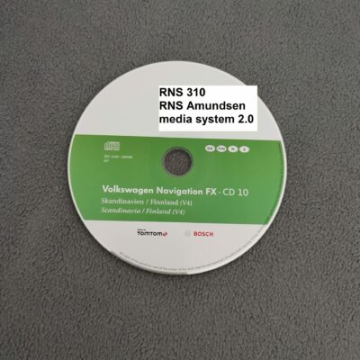 Volkswagen Navigation FX CD Skandinavien Dänemark Finnland Norwegen Schweden V4 von 2012
