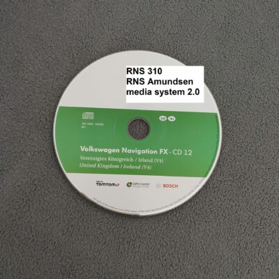 Volkswagen Navigation FX CD Vereinigtes Königreich United Kingdom Ireland V4 von 2012