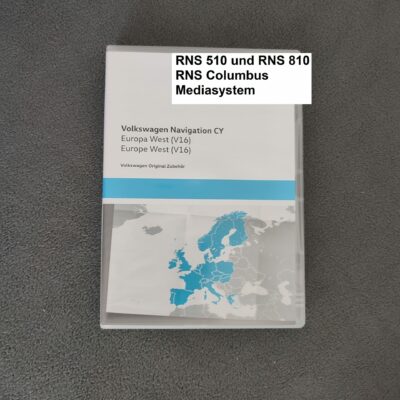 Volkswagen Navigation CY DVD Europa West V16 von 2019