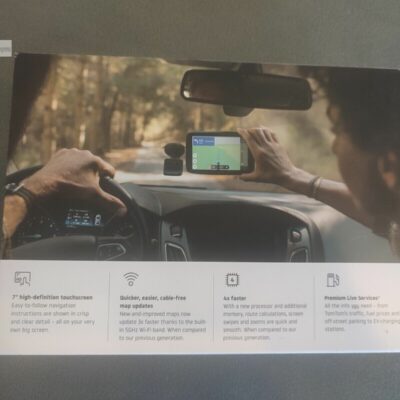 TomTom GO DISCOVER Europa 7 Zoll Navigationsgerät Lifetime Maps & Traffic & WiFi
