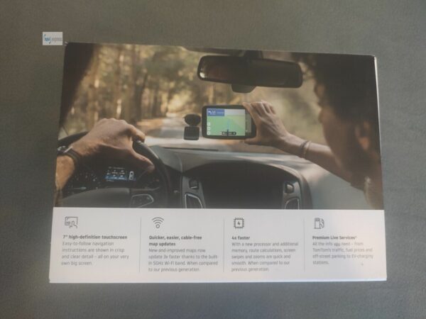 TomTom GO DISCOVER Europa 7 Zoll Navigationsgerät Lifetime Maps & Traffic & WiFi – Bild 2