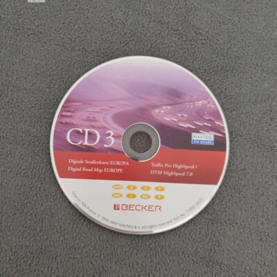 BECKER Navigations-CD Traffic Pro / DTM HIGHSPEED France Espana Portugal 2007/2008 Version 7.0