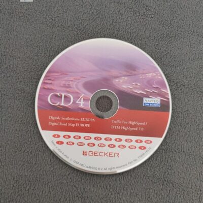BECKER Navigations-CD Traffic Pro / DTM HIGHSPEED Alpen Italia Osteuropa 2007/2008 Version 7.0