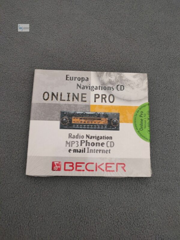 BECKER Navigations-CD Online Pro Westeuropa Version 1.5 NEU