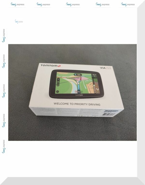 TomTom VIA 53 5 Zoll PKW Navigationsgerät Europa-Karten & TomTom Traffic & WiFi WLAN