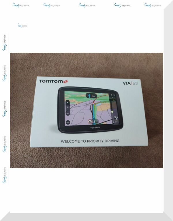 TomTom VIA 52 Europa 5 Zoll Navigationsgerät Lifetime Maps & Traffic TMC