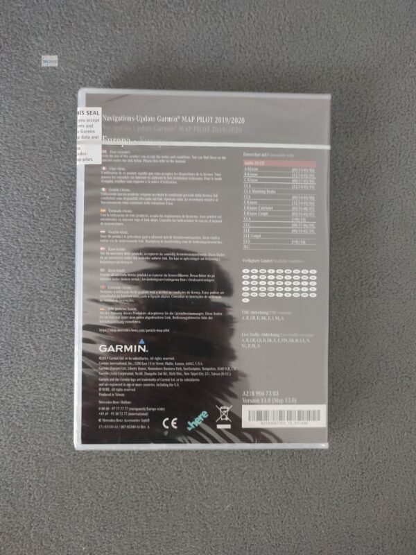 SD KARTE UPDATE MERCEDES GARMIN MAP PILOT EUROPA 2019/2020 NTG5 STAR1 A2189067303 – Bild 2