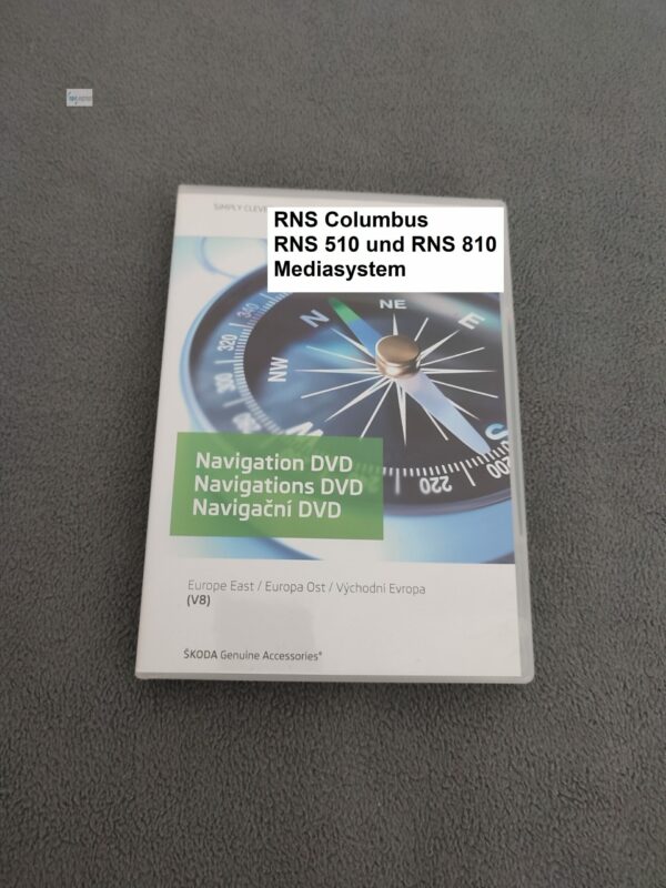 Skoda Navigation DVD Europa Ost V8 von 2011 für RNS Columbus