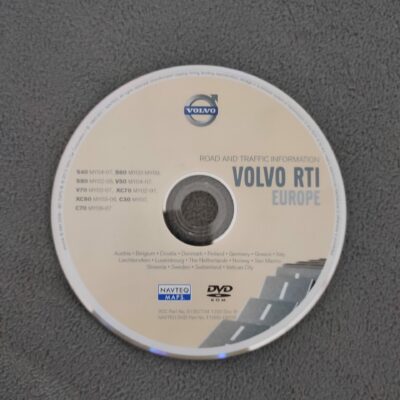 Volvo RTI Navigations-DVD MY02-07 Disc B Deutschland Skandinavien Italien Österreich Schweiz BENELUX 2012
