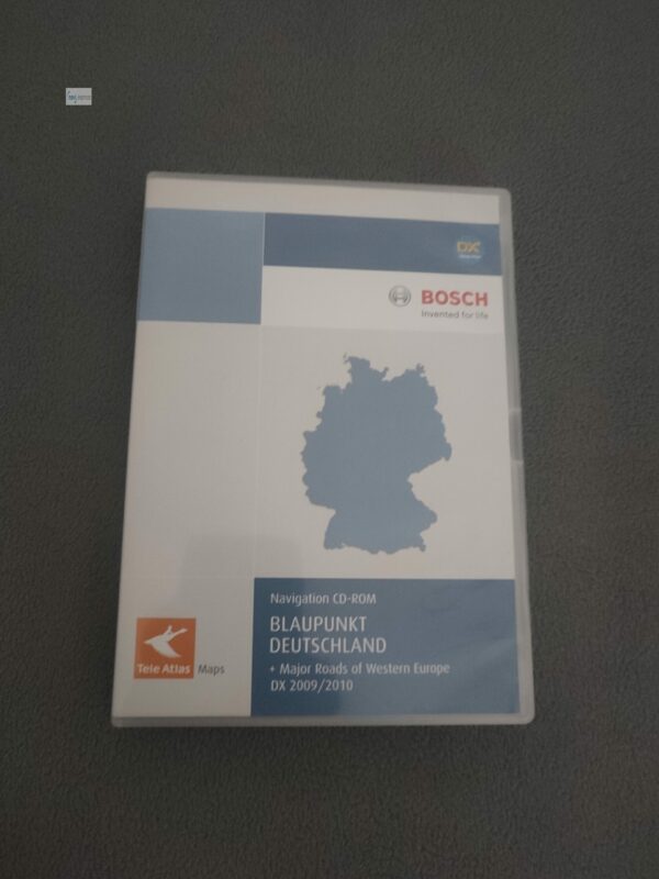 Navigations-CD Blaupunkt Travelpilot DX Deutschland + Major Roads of Western Europe 2009/2010 (neuwertig)