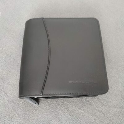 Original Porsche Kunstleder CD DVD Mappe zur Aufbewahrung von 28 CDs DVDs