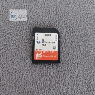 Navigation SD Karte Hyundai Tucson Europa 2024 STD5.X Standard Class Gen5 96554-D7800
