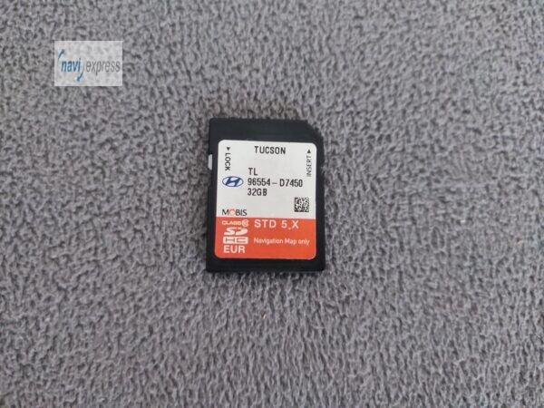 Navigation SD Karte Hyundai Tucson Europa 2024 STD5.X Standard Class Gen5 96554-D7800