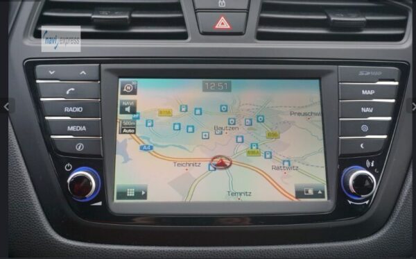Original SD Karte Navigation Hyundai i20 Compact 2.X Standard Gen2 Europa 2023/2024 96554-C8001 16 GB - Image 2