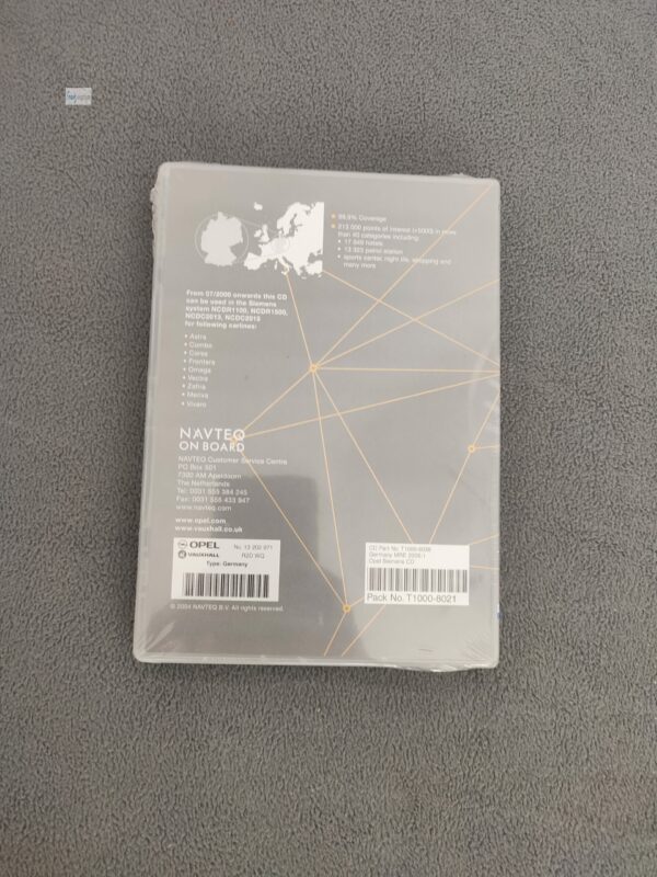 OPEL NCDR NCDC Navigations-CD Deutschland 2005 (NEU) – Bild 2