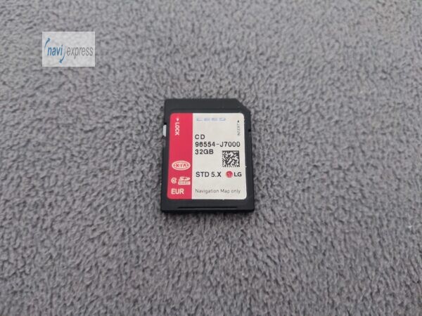 Original SD Karte Navigation KIA CEED STD5.X LG Europa 2024 96554-J7000 32GB
