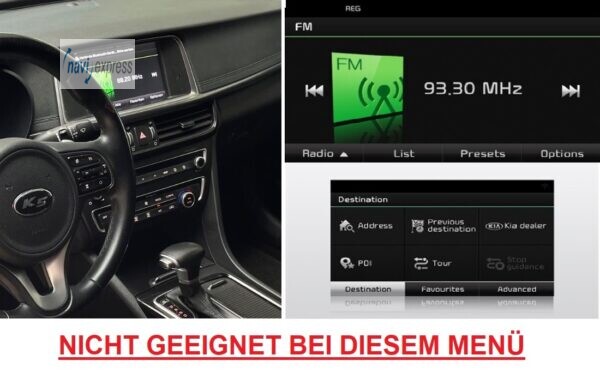 SD Karte Navigation KIA OPTIMA MJ2017 INT 1.X Compact Gen5 Europa 2023/2024 – Bild 3