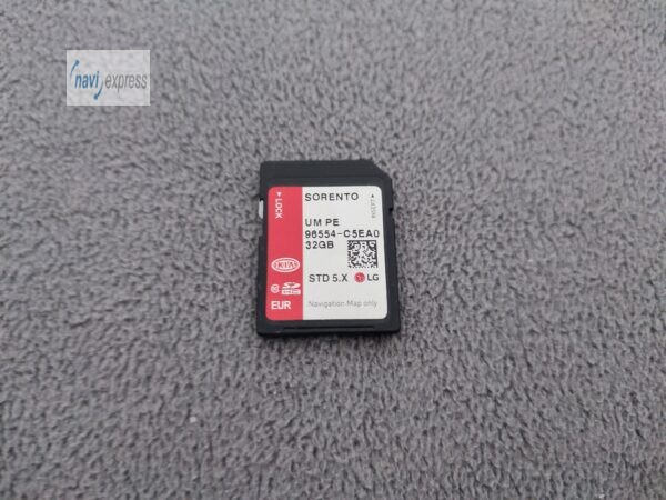 Original SD Karte Navigation KIA SORENTO STD5.X LG Europa 2024 96554-C5EA0 32GB