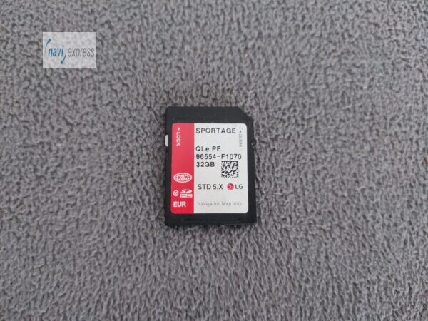 Navigation SD Karte KIA SPORTAGE Modelljahr 2018-2020 STD5.X Europa 2024 96554-F1070 32GB