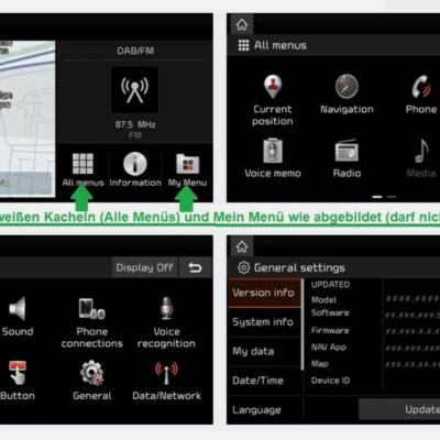 Original SD Karte Navigation KIA SORENTO STD5.X LG Europa 2024 96554-C5EA0 32GB