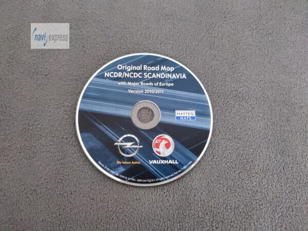 OPEL NCDR NCDC Navigation CD Skandinavien Dänemark Schweden Norwegen Finnland 2010/2011 Final Update