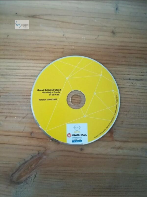 OPEL NCDR NCDC Navigations-CD Great Britain & Ireland 2006/2007