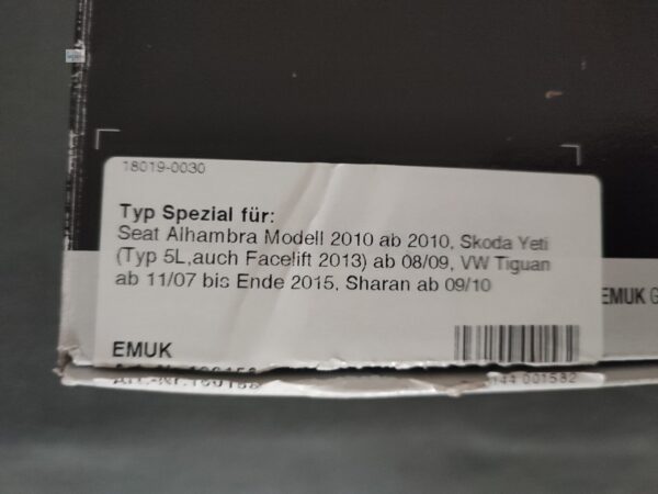 EMUK Wohnwagenspiegel 100158 Volkswagen Tiguan Sharan Skoda Yeti Seat Alhambra - Image 6