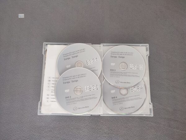 Mercedes-Benz Navigations-DVD Set AUDIO 50 APS NTG 2.5 EUROPA 2010/2011 A2198271159 Version 5.0 – Bild 4