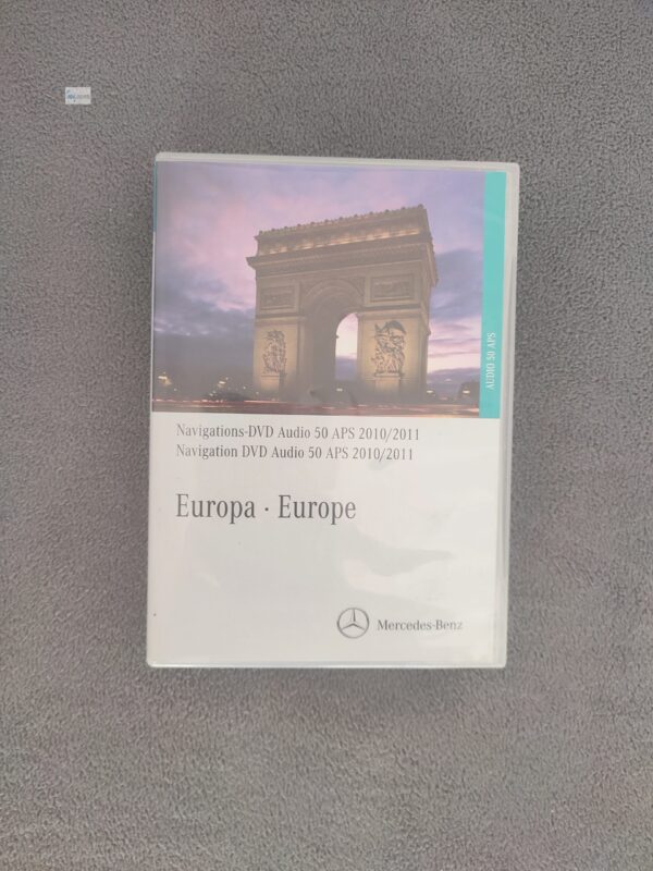 Mercedes-Benz Navigations-DVD Set AUDIO 50 APS NTG 2.5 EUROPA 2010/2011 A2198271159 Version 5.0