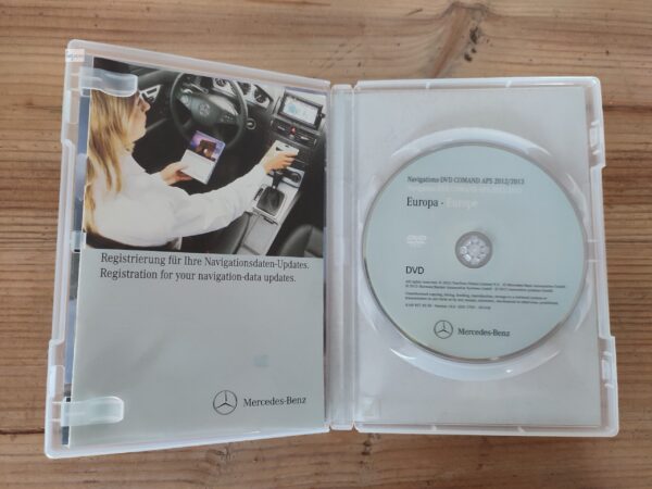 Mercedes-Benz Navigation DVD COMAND APS NTG2 Europa 2012/2013 Version 14.0 A1698278359