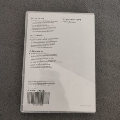 Original SKODA Navigation SD Karte 32 GB Europa OHNE NAVIGATIONSKARTEN für MIB Amundsen 2 5L0051236BE
