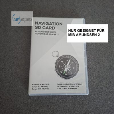 Original SKODA Navigation SD Karte 32 GB Europa KW48/2019 für MIB Amundsen 2 5L0051236BJ