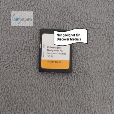 Original Volkswagen Navigation AS SD Karte 32 GB Europa Aftersales V15 von 2022/2023 für Discover Media 2 5NA919866CA