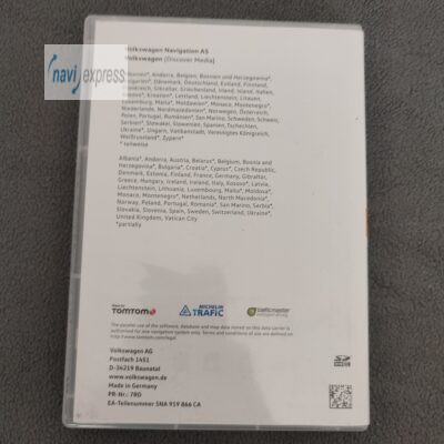 Original Volkswagen Navigation AS SD Karte 32 GB Europa Aftersales V15 von 2022/2023 für Discover Media 2 5NA919866CA