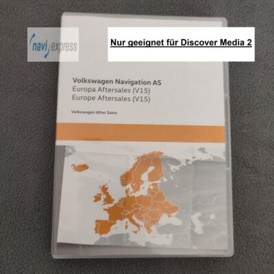 Original Volkswagen Navigation AS SD Karte 32 GB Europa Aftersales V15 von 2022/2023 für Discover Media 2 5NA919866CA