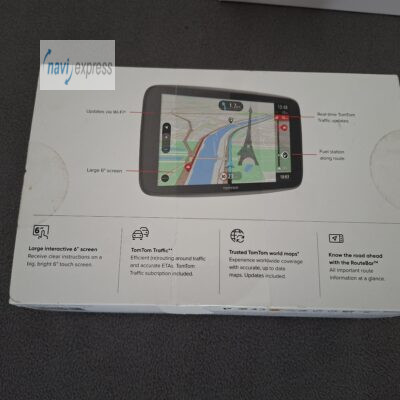 TomTom GO NAVIGATOR 6 Zoll PKW Navi Welt-Karten & TomTom Traffic & WiFi WLAN