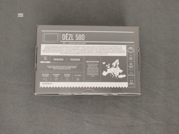 Garmin DEZL 580 LMT-D 5 Zoll LKW TRUCK Navi Europa Lifetime Maps & Digital Traffic & WLAN (Akku defekt) – Bild 2