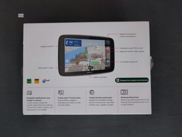 TomTom GO CAMPER MAX (2. Generation) 7 Zoll Wohnmobil Camping Navi Traffic WLAN – Bild 3
