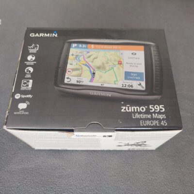 Garmin ZUMO 595 LM 5 Zoll Motorrad Navi Europa Maps & Live Traffic per Smartphone