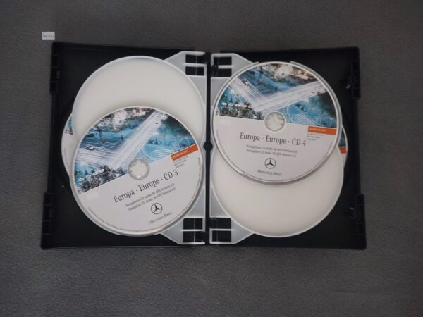 Mercedes-Benz Navigations-CD Set Audio 50 APS NTG2 Deutschland und Europa 2005/2006 Version 6.0 A1698272559 - Image 5