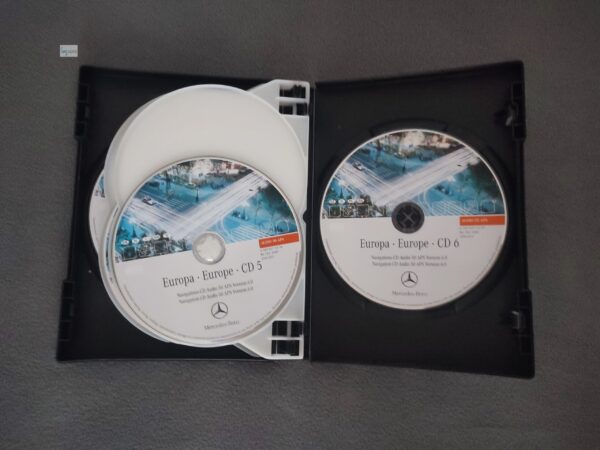 Mercedes-Benz Navigations-CD Set Audio 50 APS NTG2 Deutschland und Europa 2005/2006 Version 6.0 A1698272559 - Image 6