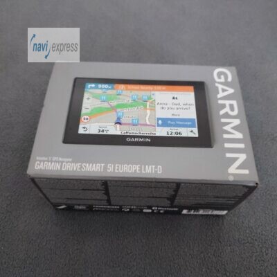 Garmin DriveSmart 51 LMT-D 5 Zoll PKW Navi Europa Lifetime Maps & Digital Traffic & WLAN