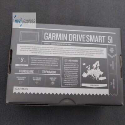 Garmin DriveSmart 51 LMT-D 5 Zoll PKW Navi Europa Lifetime Maps & Digital Traffic & WLAN