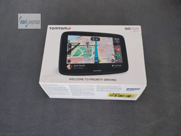 TomTom GO 620 6 Zoll PKW Navi World Maps Radarkameras TomTom Traffic WLAN WiFi