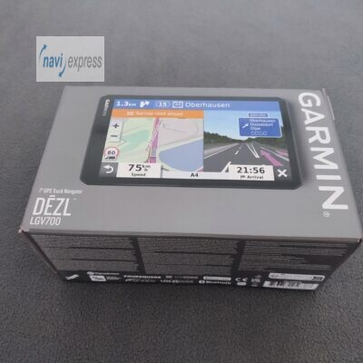 Garmin DEZL LGV700 MT-D 7 Zoll LKW TRUCK BUS Navi Europa Maps & Live Traffic & WLAN
