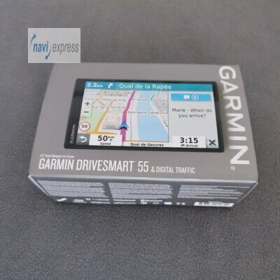 Garmin DriveSmart 55 MT-D 5,5 Zoll PKW Navi Europa Maps & Digital Traffic & WLAN