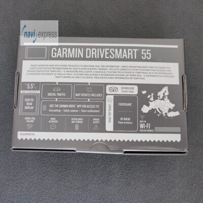Garmin DriveSmart 55 MT-D 5,5 Zoll PKW Navi Europa Maps & Digital Traffic & WLAN