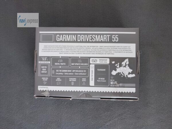 Garmin DriveSmart 55 MT-D 5,5 Zoll PKW Navi Europa Maps & Digital Traffic & WLAN – Bild 2