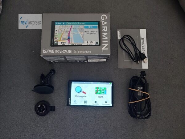 Garmin DriveSmart 55 MT-D 5,5 Zoll PKW Navi Europa Maps & Digital Traffic & WLAN – Bild 3